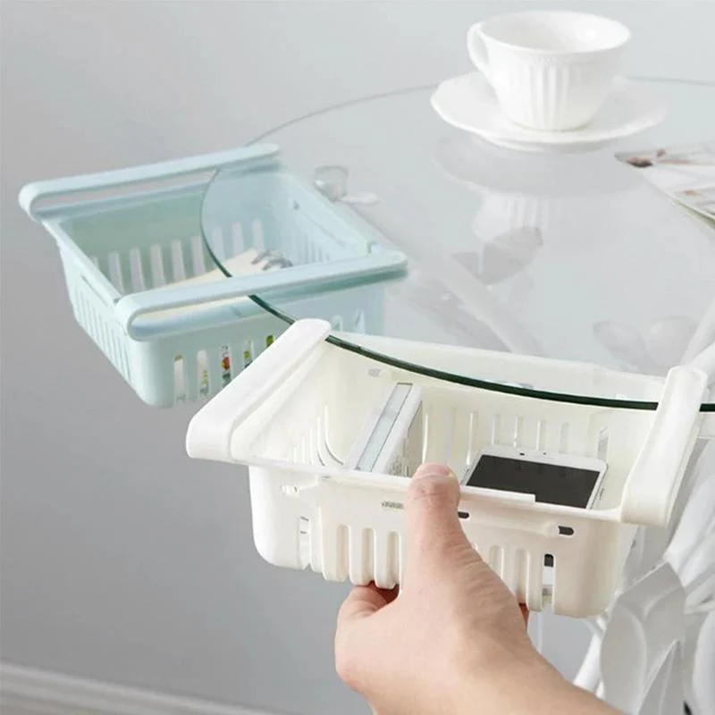 Expandable Adjustable Multipurpose Fridge Storage Basket ( 1 pcs ) - Image 7