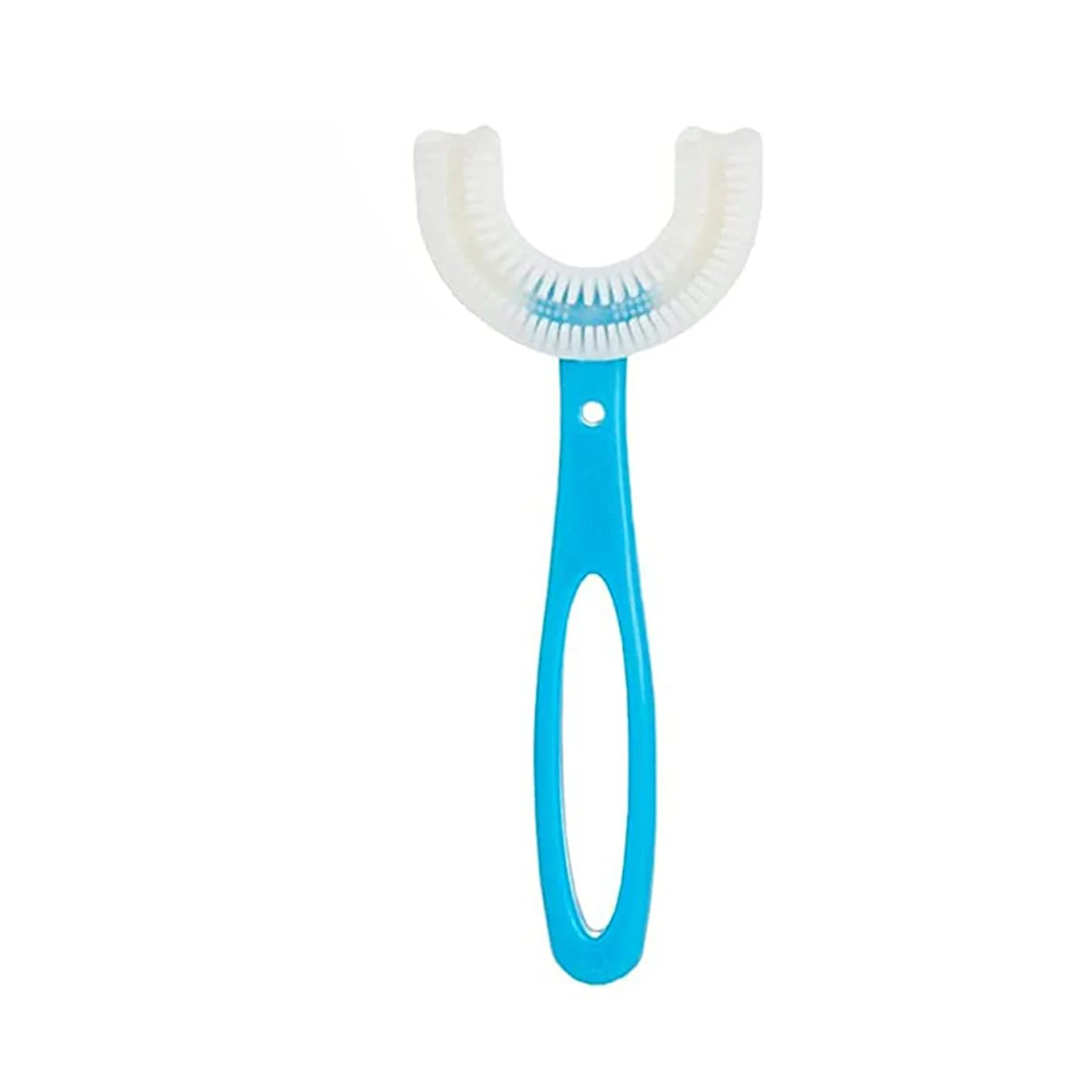 U-Shaped Toothbrush for Kids Manual Whitening Silicone Brush 2–6 Years - Image 4