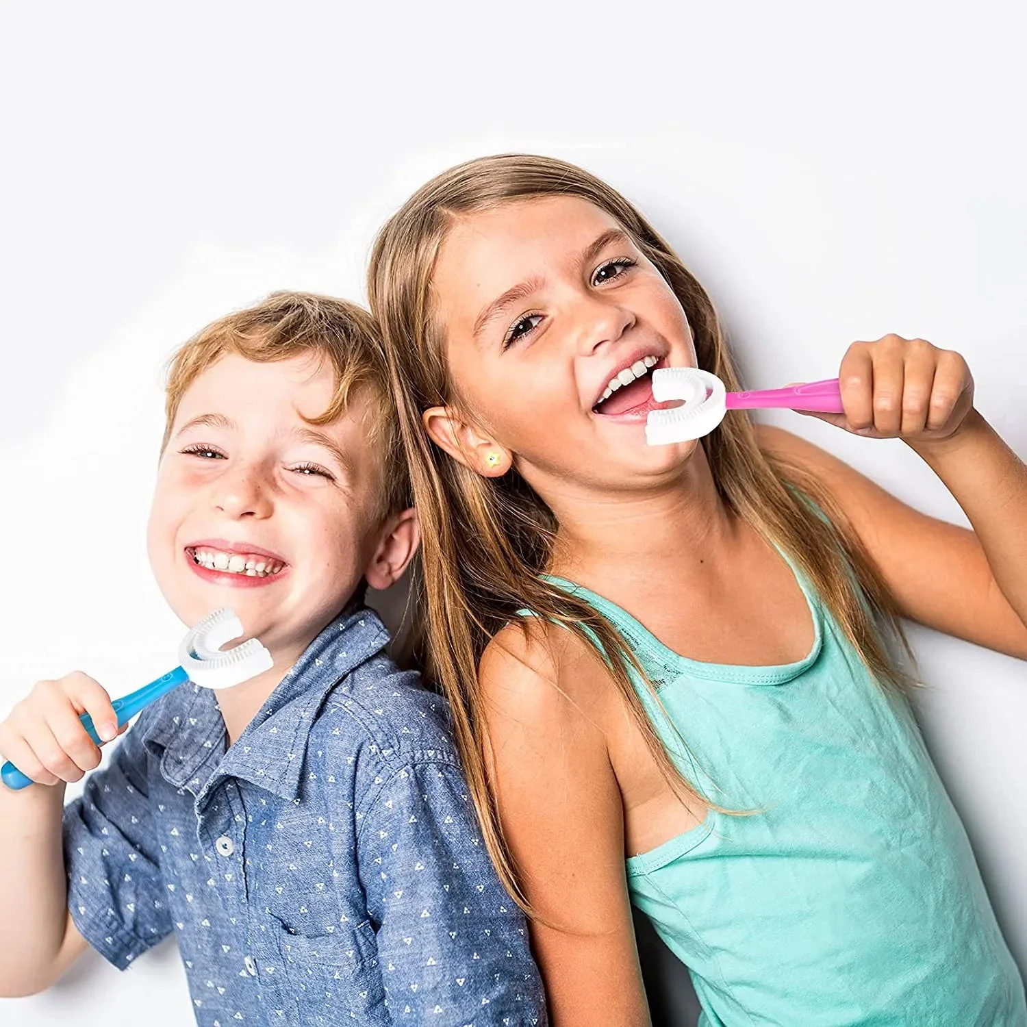 U-Shaped Toothbrush for Kids Manual Whitening Silicone Brush 2–6 Years - Image 6