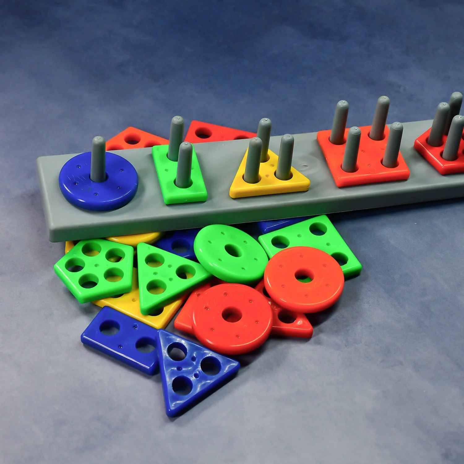 Geometric Brick with box- 5 Angle Matching Column Blocks for Kids - Image 7