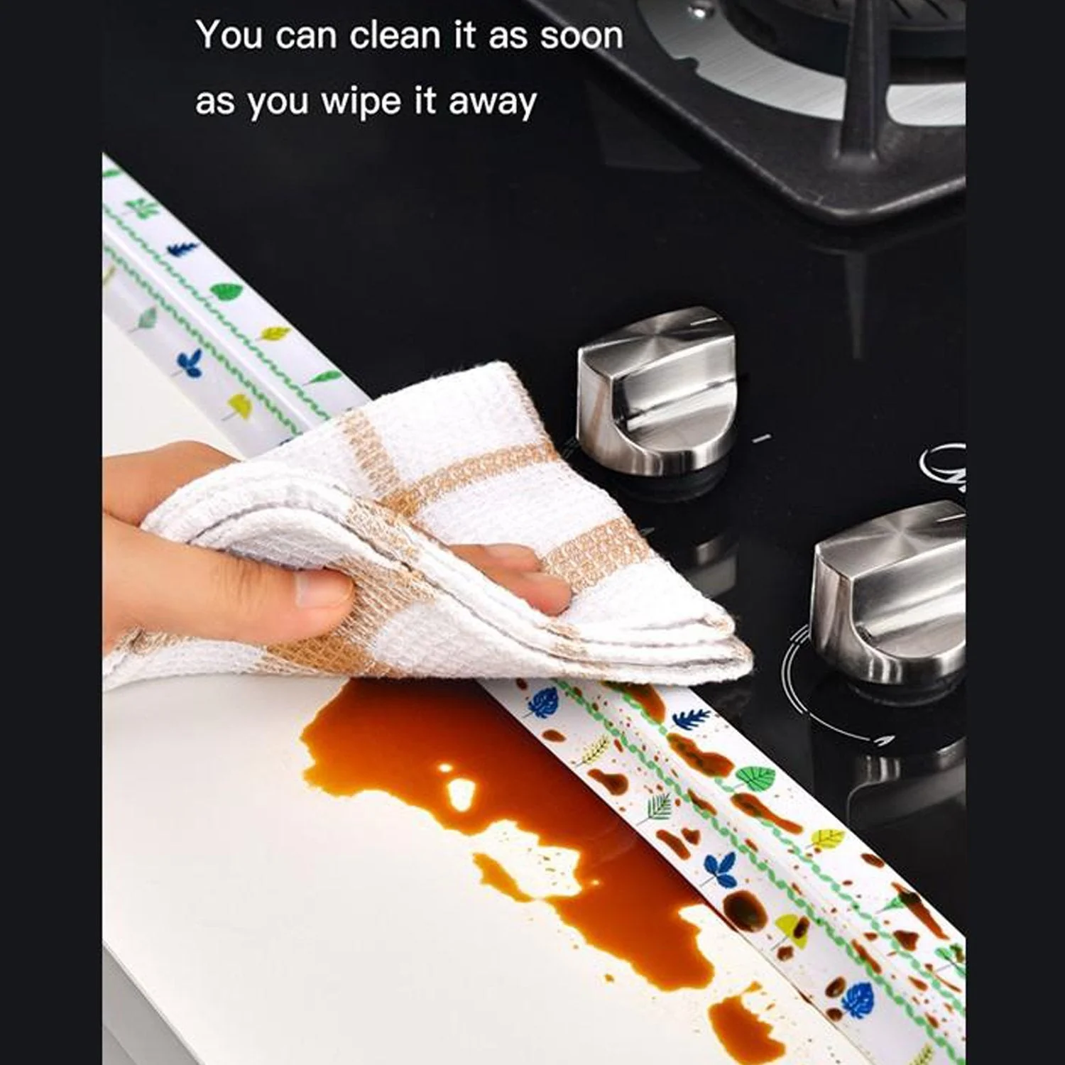 Kitchen Sink Platform Sticker Bathroom Corner Tape (3Meter Size) - Image 7