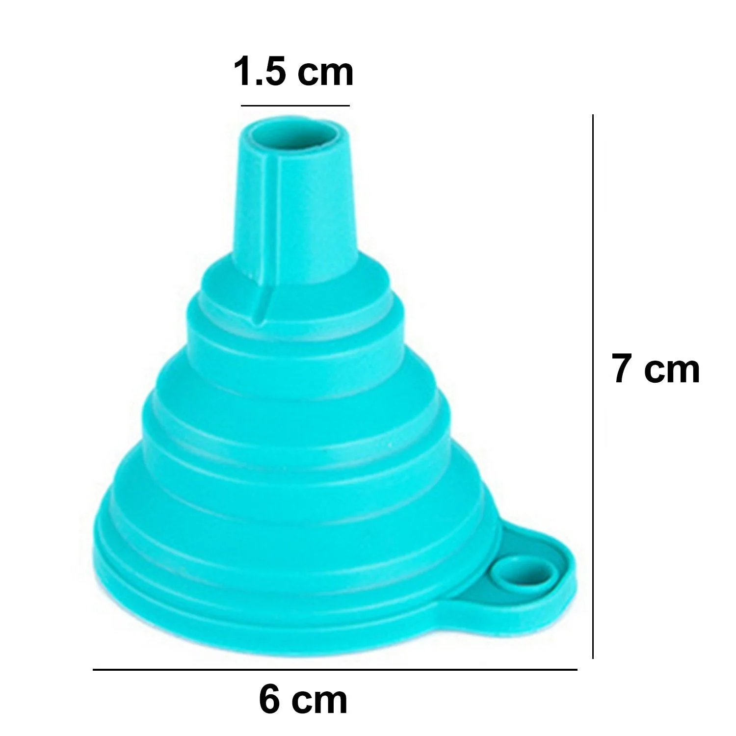 Silicone Funnel for Kitchen Use Oil Pouring Sauce Water Juice - Image 6