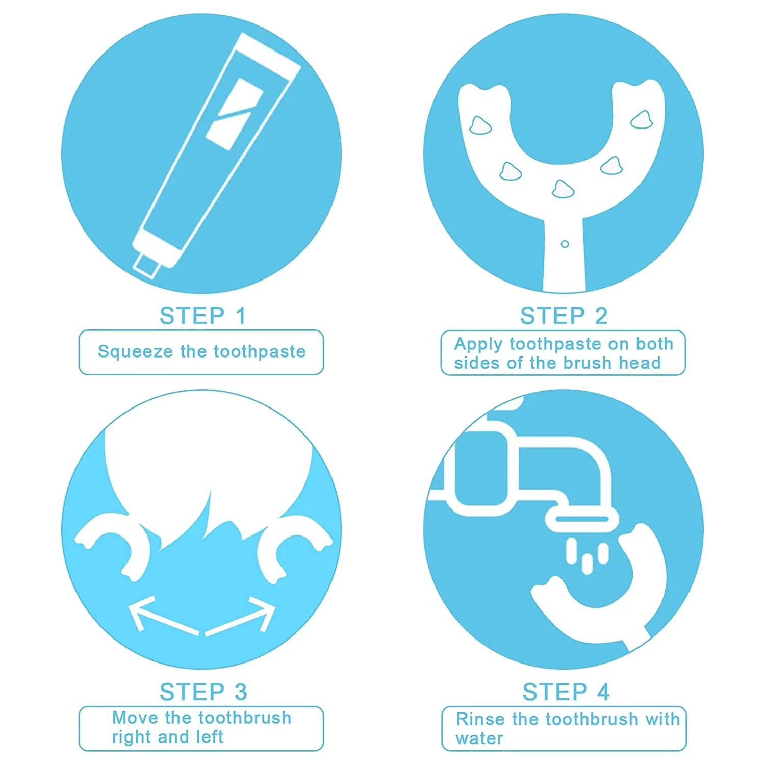 Kids U-Shaped Toothbrush - Easy Cleaning for Toddlers & Children - Image 11
