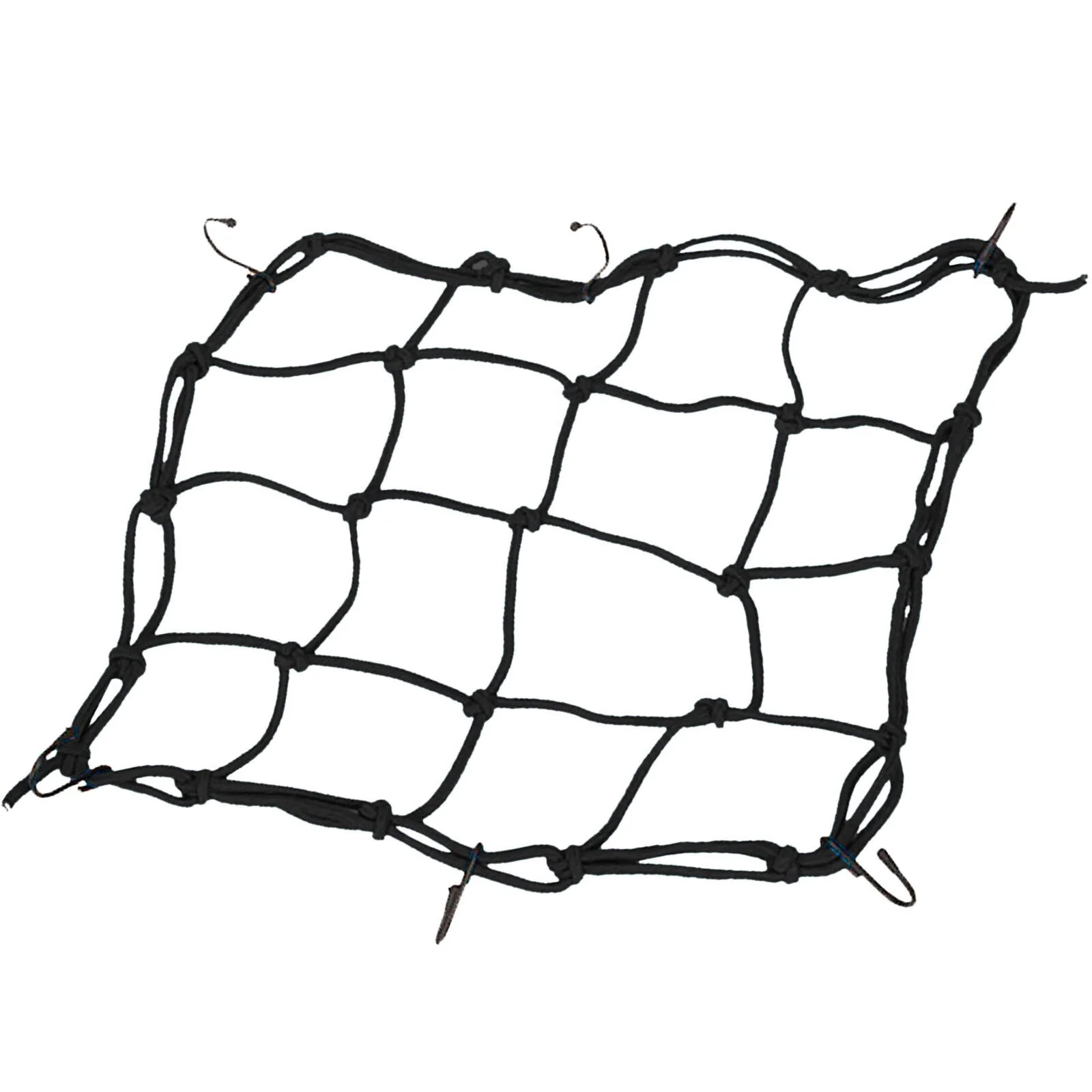 Heavy-Duty Elastic Bungee Cargo Net Mesh Holder - 4 Adjustable Hooks for Motorcycle - Image 11