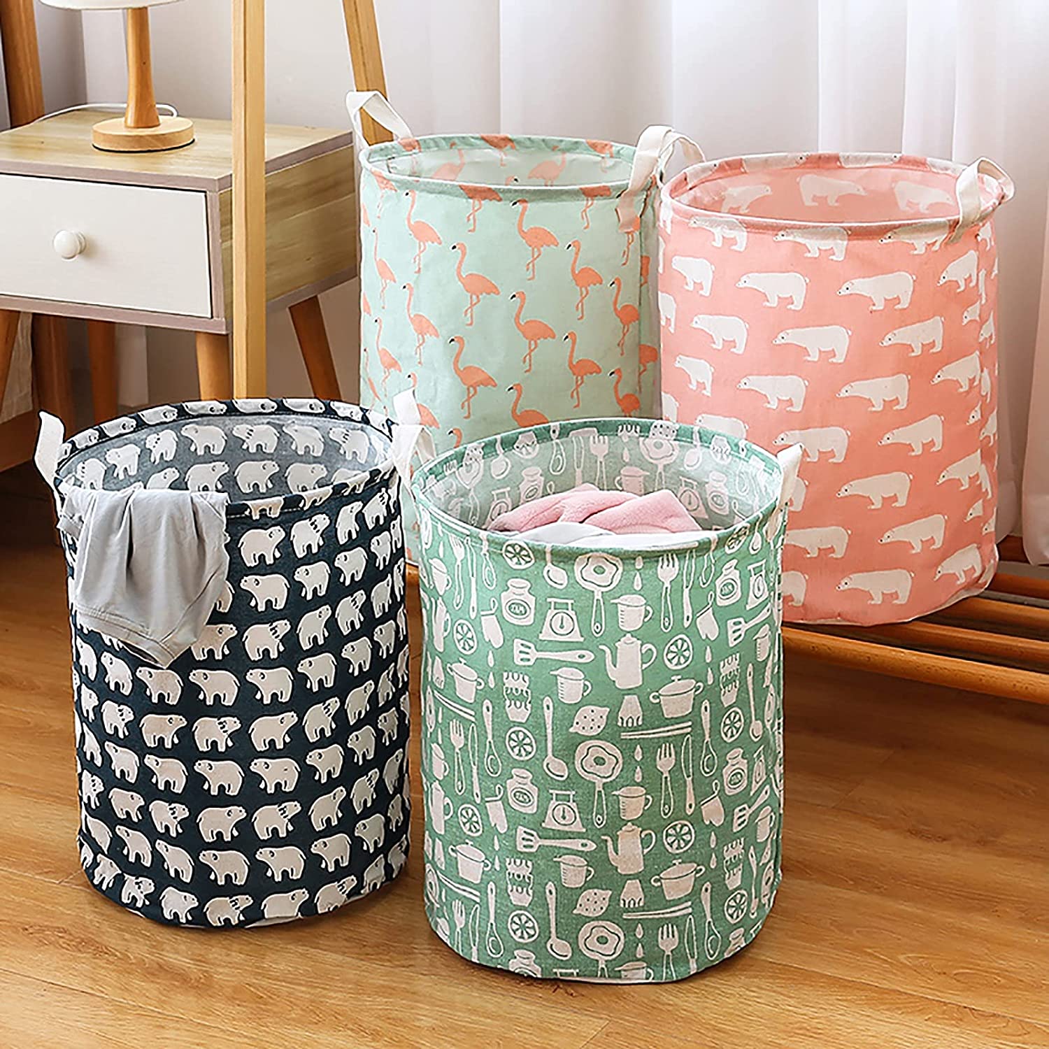 Durable Collapsible Laundry Storage Bag with Handles  for Dirty Laundry - Image 3