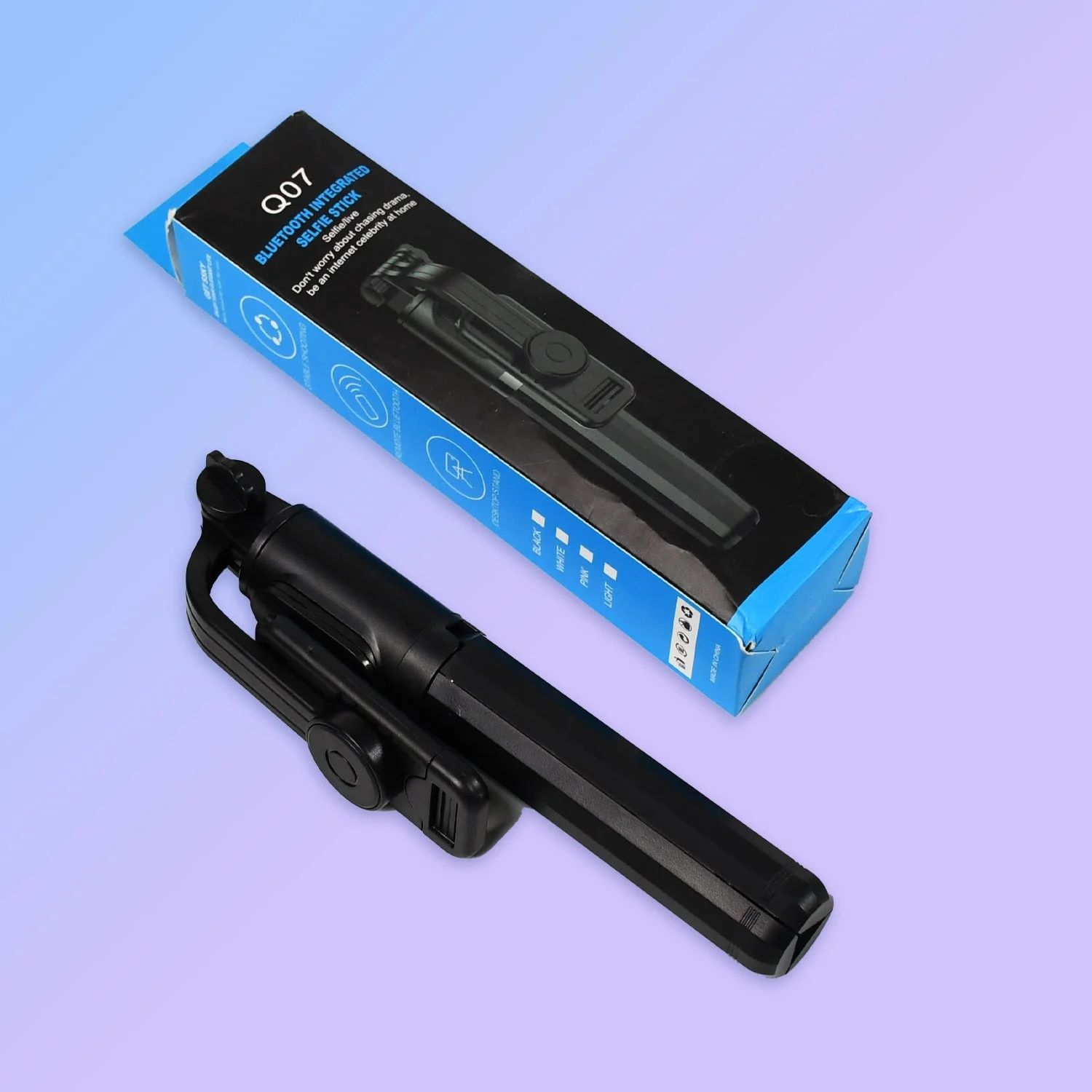 Bluetooth Selfie Stick, Portable Phone Tripod Stand for Mobile - Image 7