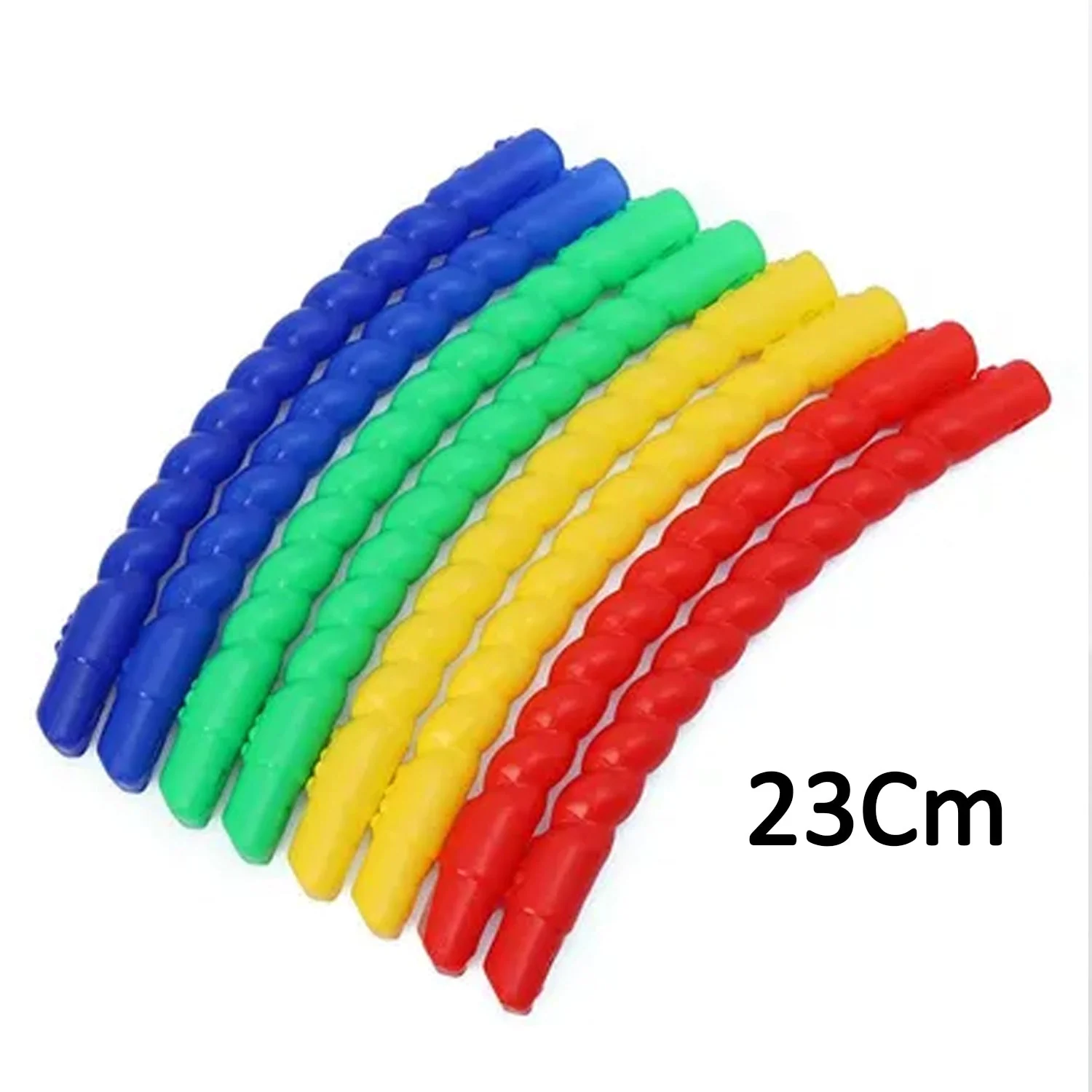 Hoops Hula Interlocking Exercise Ring for Fitness with Dia Meter Boys Girls and Adults (8 Pcs Set) - Image 5